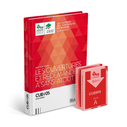 Pack CUB 5 : Les Ouvertures et Redemandes à Sans-Atout - Livre et cartes Cartes fléchées FFB
