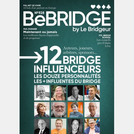 copy of Le Bridgeur November / December 2019 - Older issues BeBRIDGE