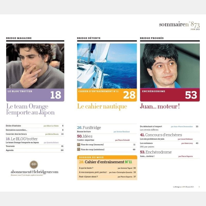 copy of Bridgeur January 2014 - Older issues BeBRIDGE