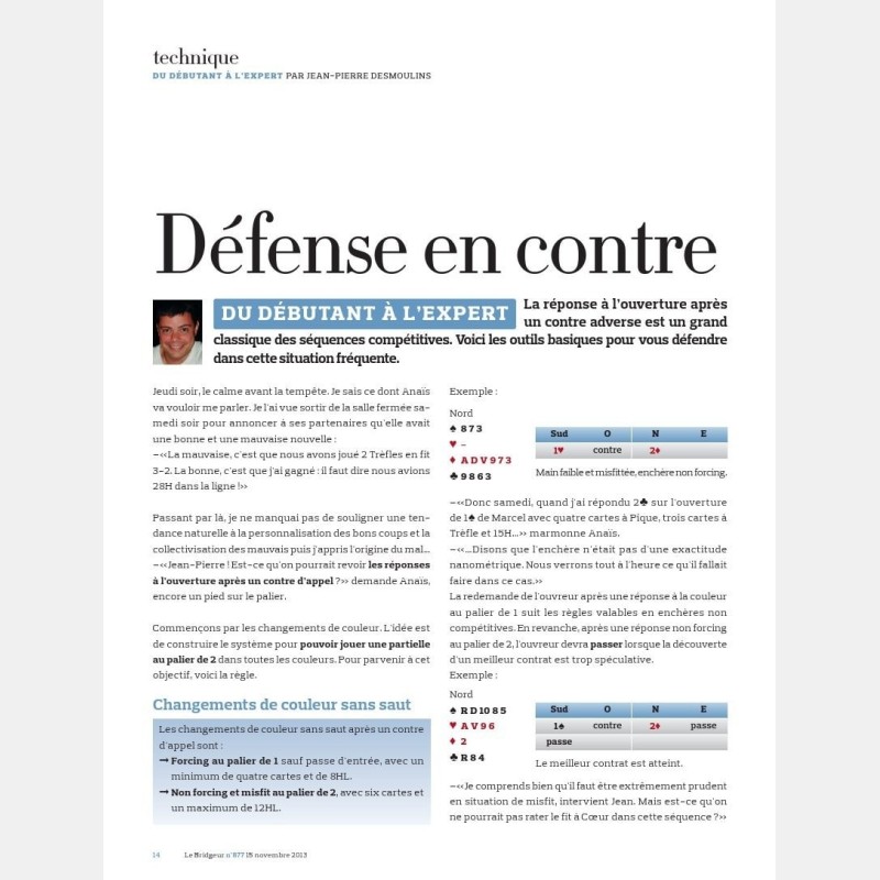 copy of Bridgeur January 2014 - Older issues BeBRIDGE