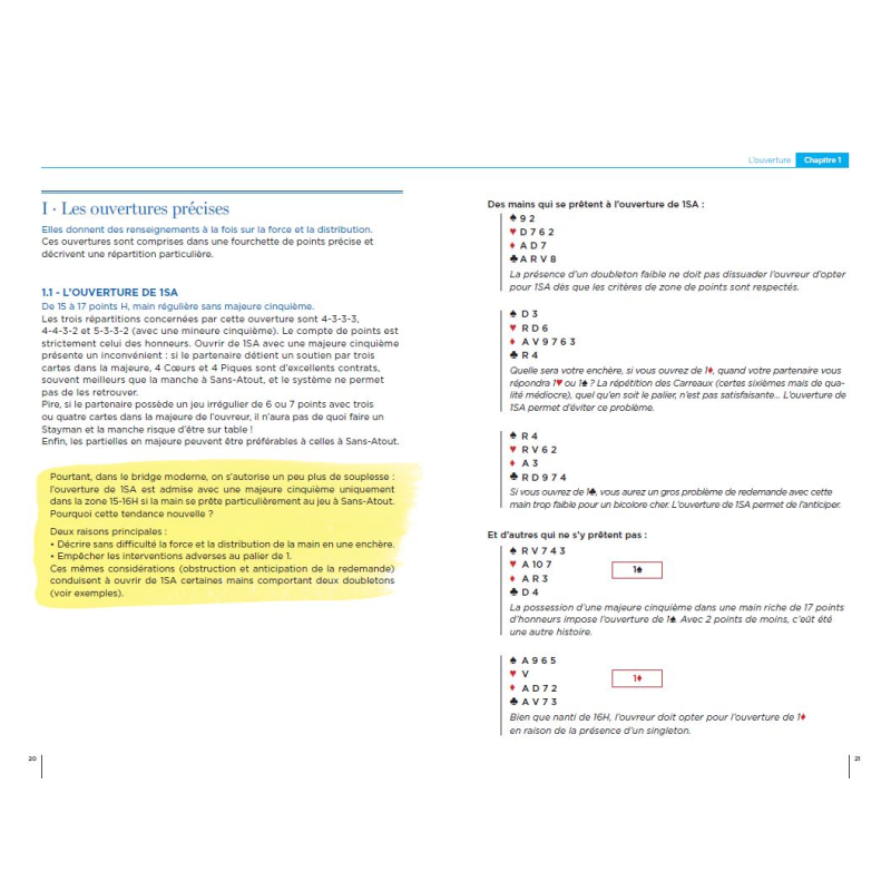 Les Enchères au Bridge : Tome 1 Librairie