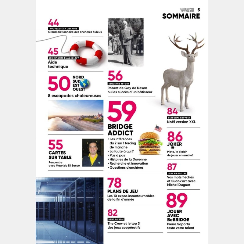 copy of Le Bridgeur November / December 2019 - Older issues BeBRIDGE