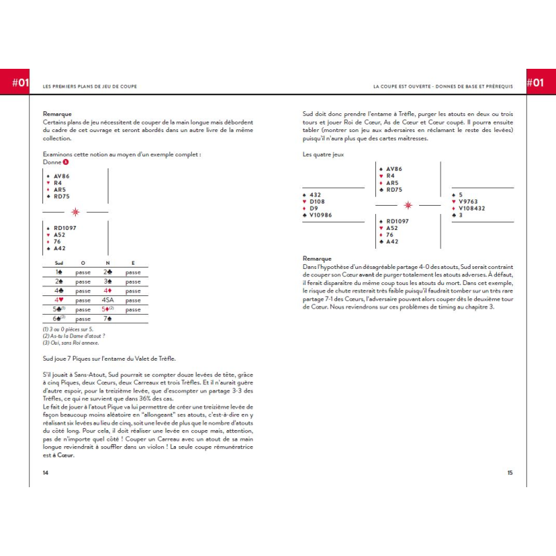 University of Bridge notebook (CUB06) - The first plans for a cutting game - Arrowed cards
