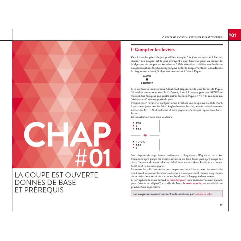 PACK CUB06 Book + Cards: The first cutting game plans - Arrowed cards