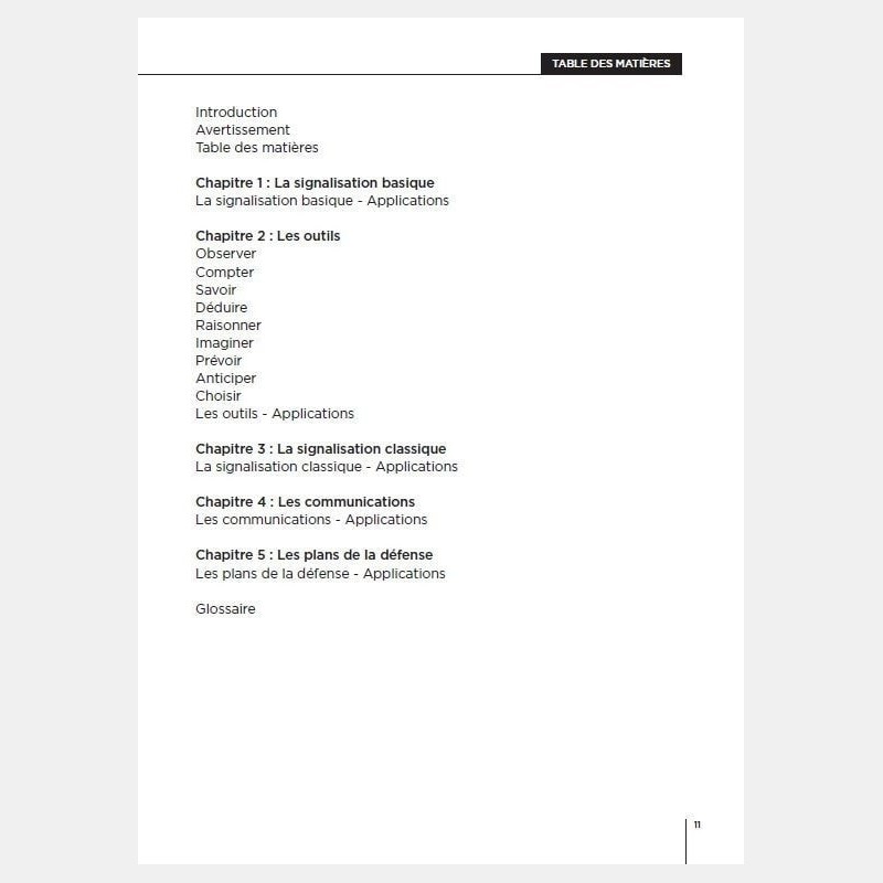 L'Essentiel du Jeu de la Défense Librairie