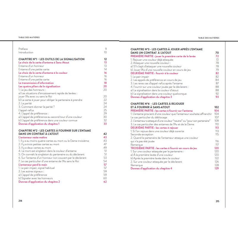 Cahier de l'Université du Bridge CUB 1 : La Signalisation Cartes fléchées FFB