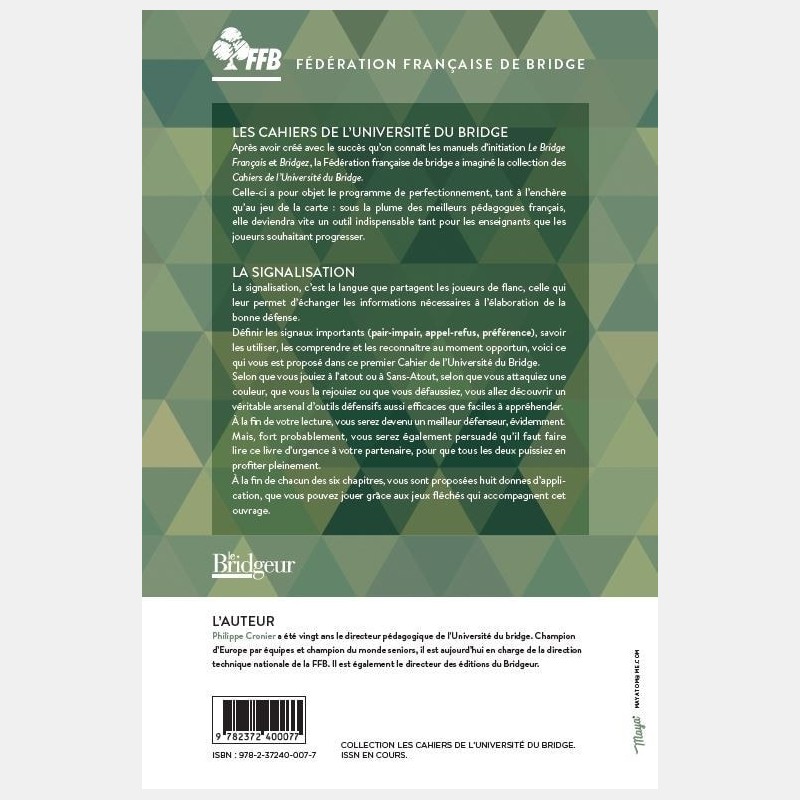 Pack CUB 1 : La signalisation - Livre et cartes Cartes fléchées FFB