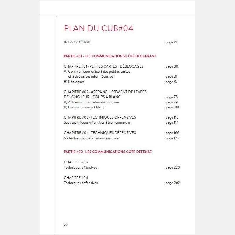 Pack CUB 4 : Les communications - Livre et cartes Cartes fléchées FFB