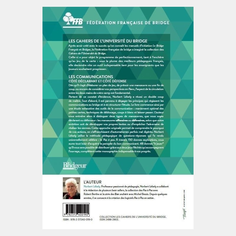 Pack CUB 4 : Les communications - Livre et cartes Cartes fléchées FFB