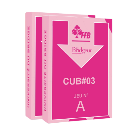 Lot de 2 jeux fléchés CUB 3 : Les séquences de fit Cartes fléchées FFB