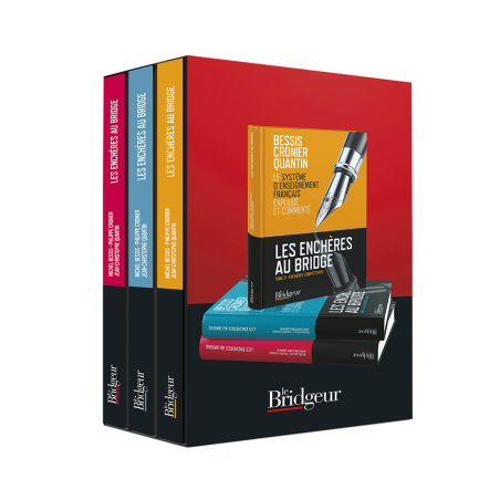 Pack Tome 1, 2 et 3 Les Enchères au Bridge Coffret Collector Librairie