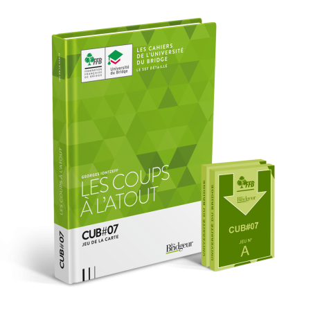 Pack CUB 7 : Les coups à l’atout - Livre et cartes Cartes fléchées FFB