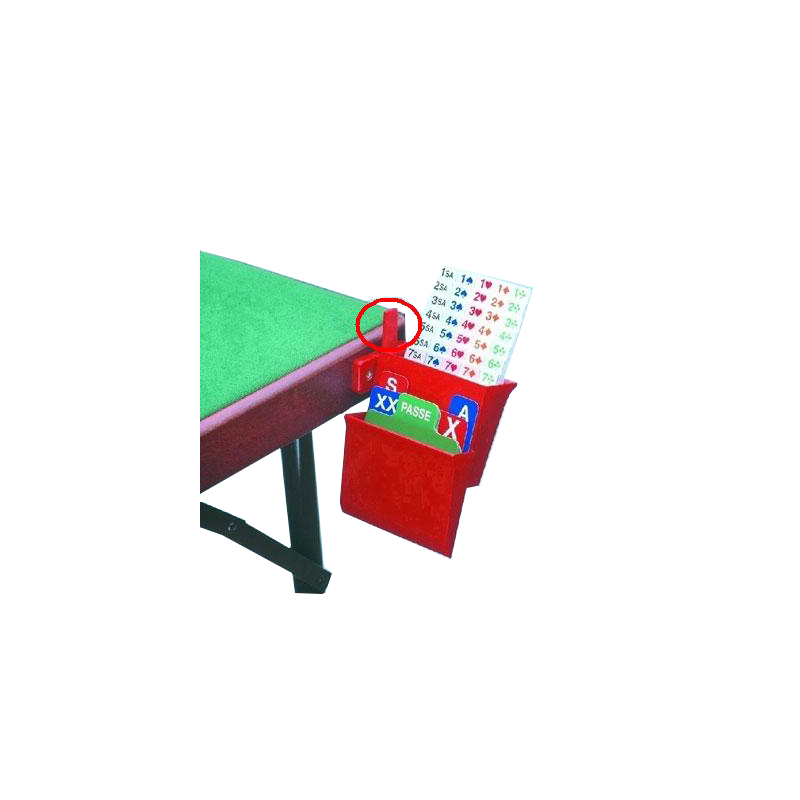 Tige courte rouge Accueil