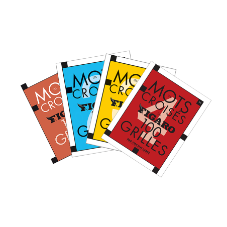 Pack Les Mots Croisés du Figaro 300 grilles N°1/2/3/4 Librairie