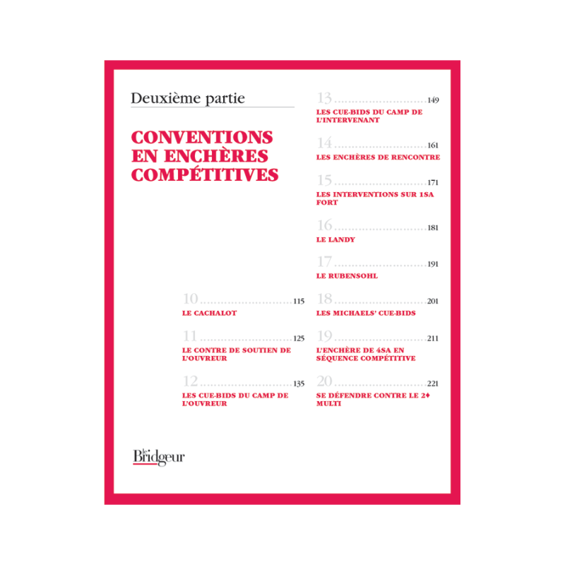 Les 20 Conventions Essentielles Librairie