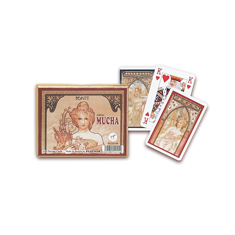 Piatnik box of two decks of cards (Renoir model) - Home