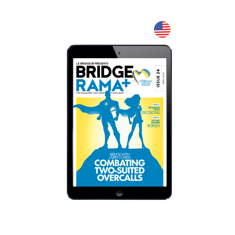 BRIDGERAMA+ April 2022 digital or paper - Old BRIDGERAMA+ magazines