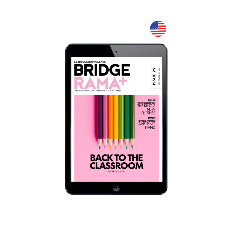 BRIDGERAMA+ September 2022 digital or paper - Old BRIDGERAMA+ magazines