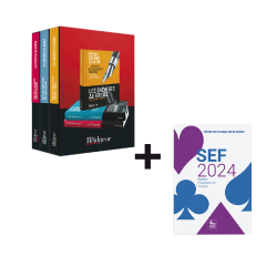 Pack 3 Tomes Les Enchères au Bridge + SEF 2024 Librairie