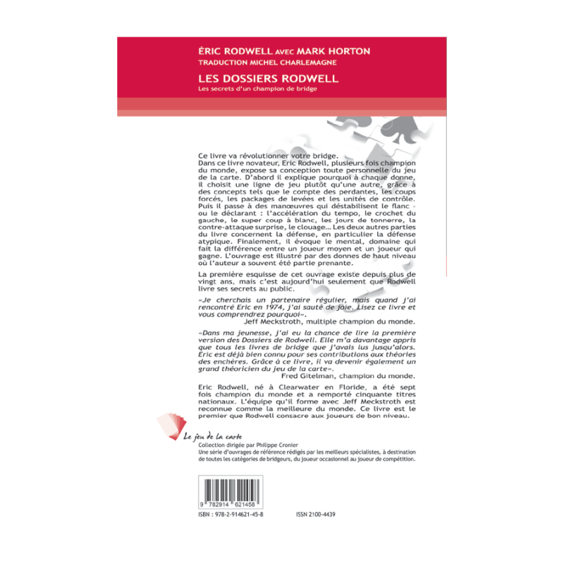 Les Dossiers Rodwell Librairie