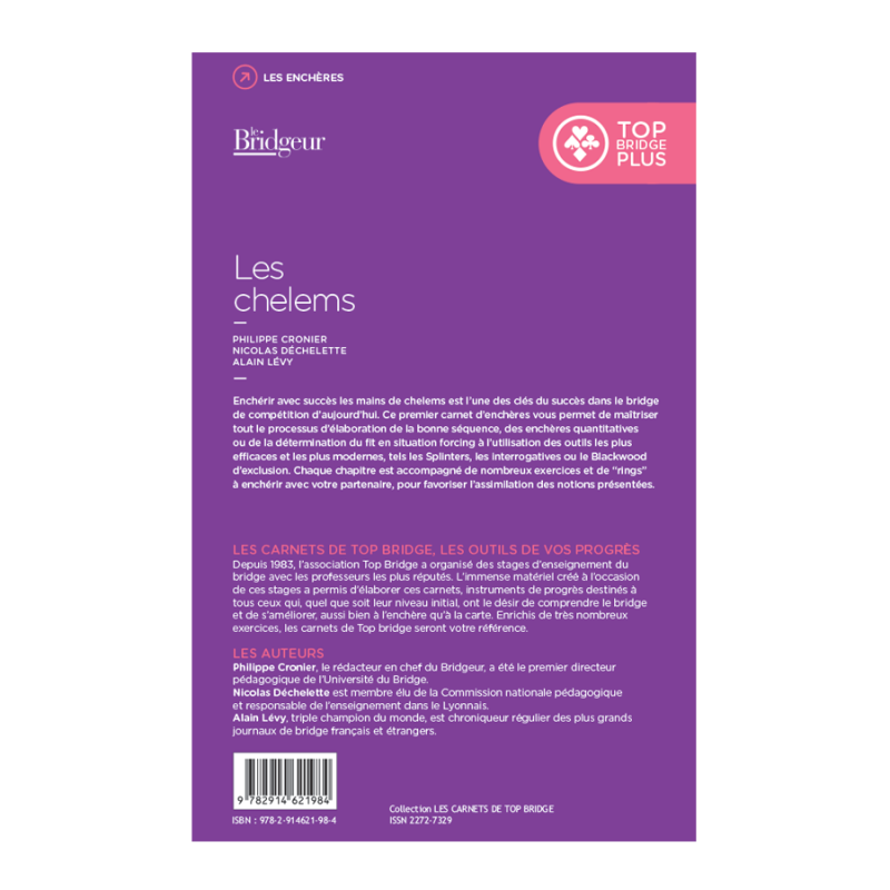 Top Bridge n ° 1 Les Chelems - Remise BF 60%