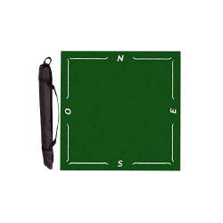Tapis de bridge pro Vert 78x78cm Tapis