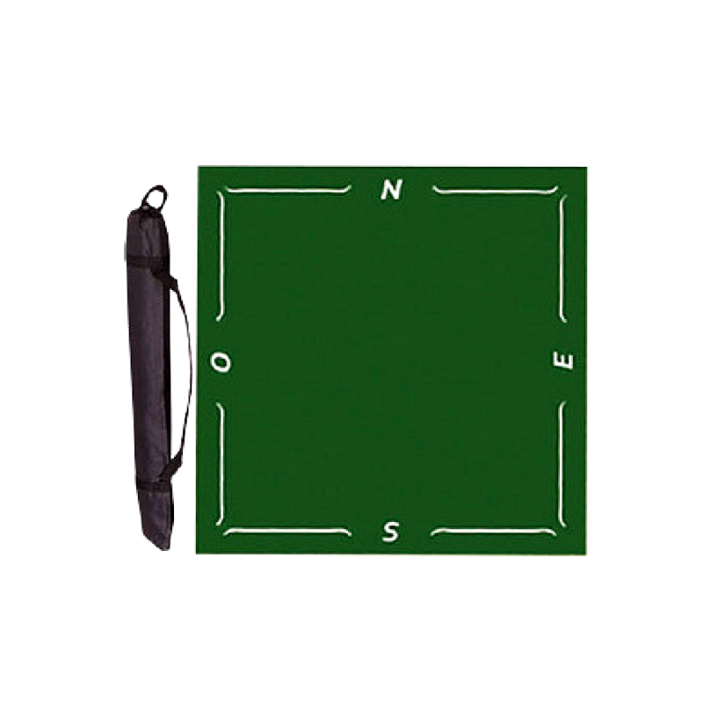 Tapis de bridge pro Vert 78x78cm Tapis