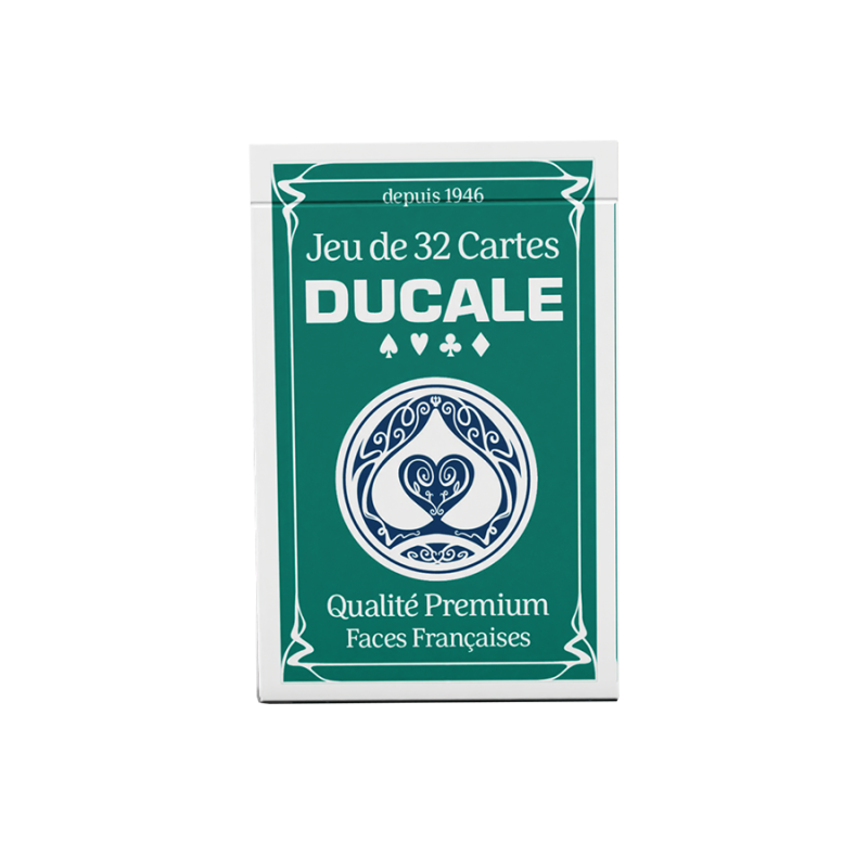 Jeu de 32 cartes Belote Ducale Accueil
