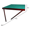 Table de Bridge standard pliante - couleur Acajou Tables de bridge