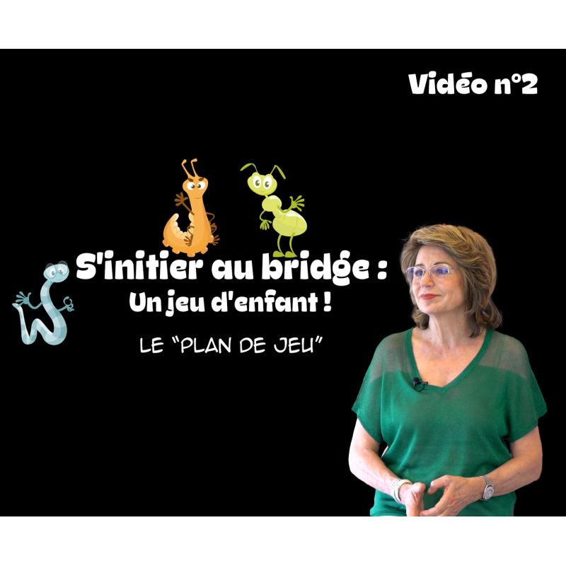 Le "Plan de jeu" - vidéo de bridge - Geneviève Geneslay Vidéos d'apprentissage