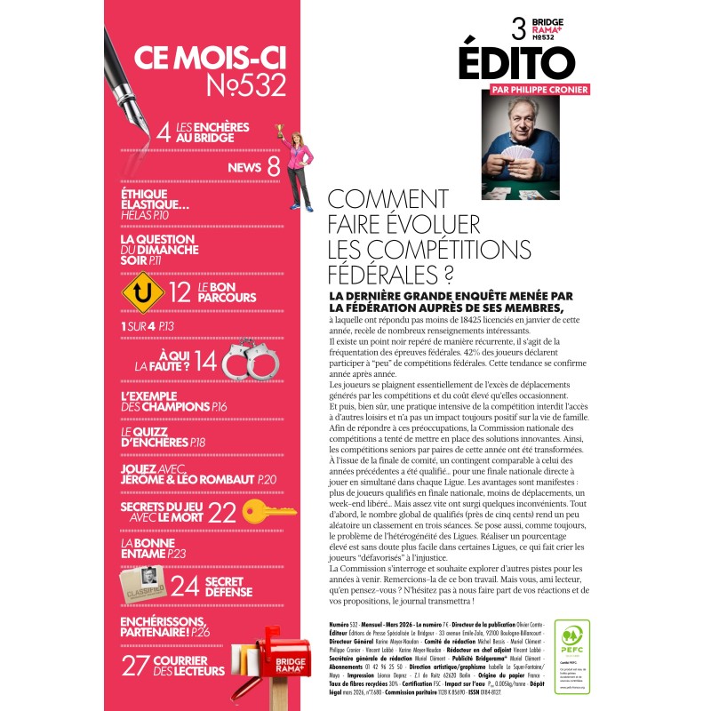 BRIDGERAMA+ March 2026 digital or paper - Old BRIDGERAMA+ magazines