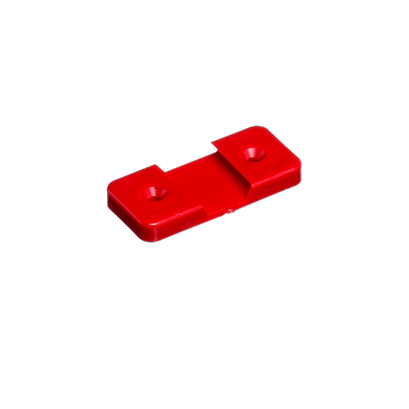 Red fixing plate - by 4 - Home